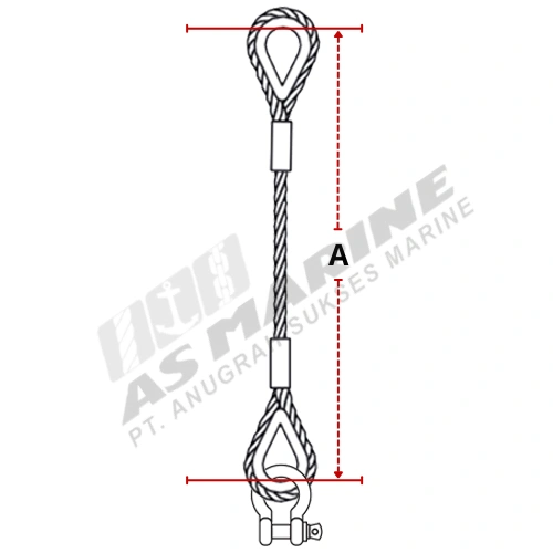 mechanical-splice-sling-thimble-eye-shackle-one-end